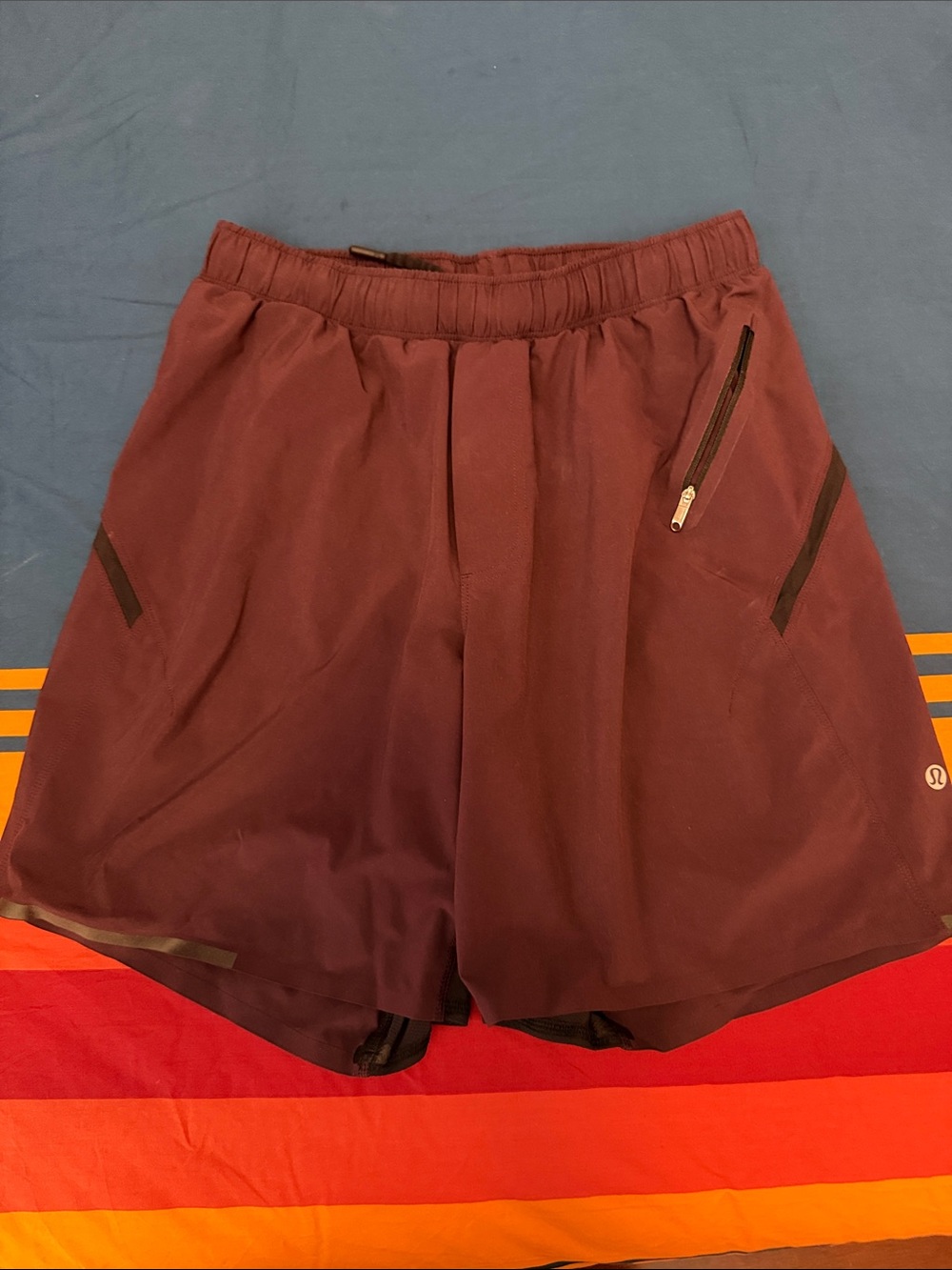 Lulu lemon Men's Athletic Shorts - Deep Maroon